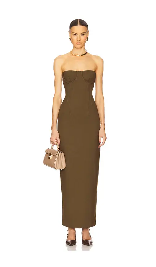 Helsa The Linear Suiting Dress | Image 1 Helsa The Linear Suiting Dress | Image 1