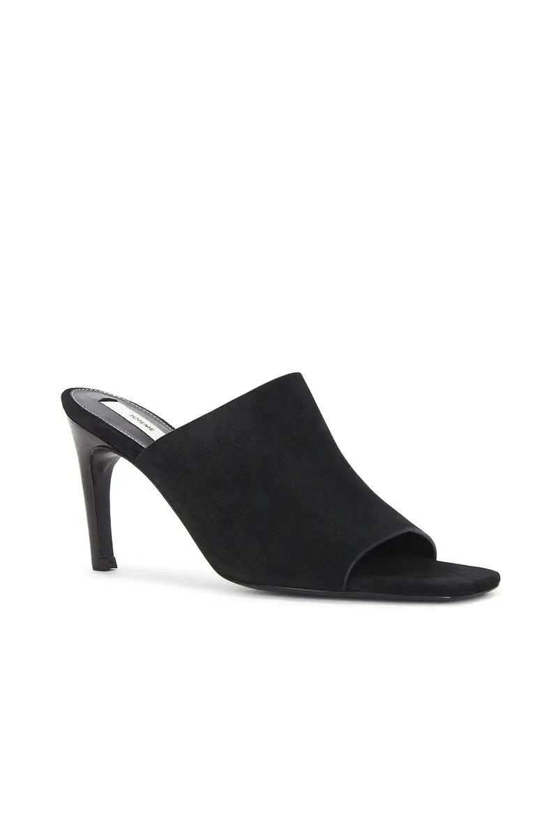 TOTEME Velour Leather Bandeau Mule | Thumbnail 2 TOTEME Velour Leather Bandeau Mule | Thumbnail 2