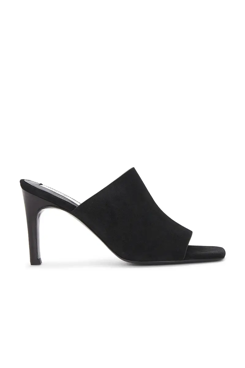 TOTEME Velour Leather Bandeau Mule