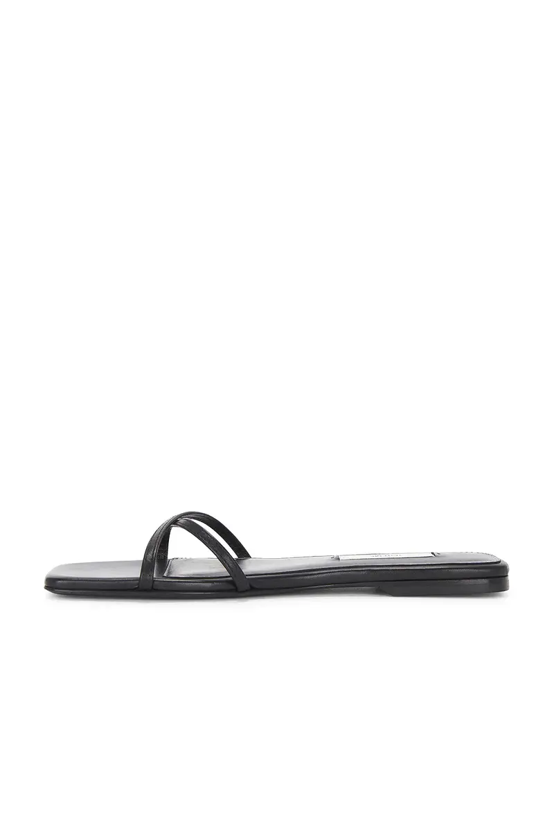 Toteme Leather Crossover Slide | Thumbnail 5 Toteme Leather Crossover Slide | Thumbnail 5