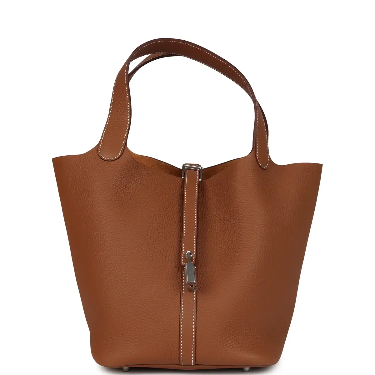 Hermes Picotin Lock 22 Gold Clemence Palladium Hardware