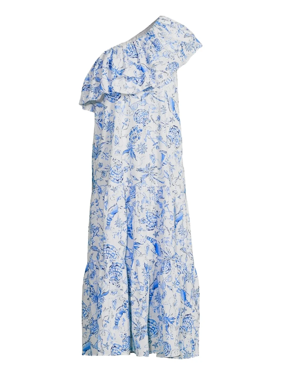 Women's Mayella One-Shoulder Midi-Dress Women's Mayella One-Shoulder Midi-Dress
