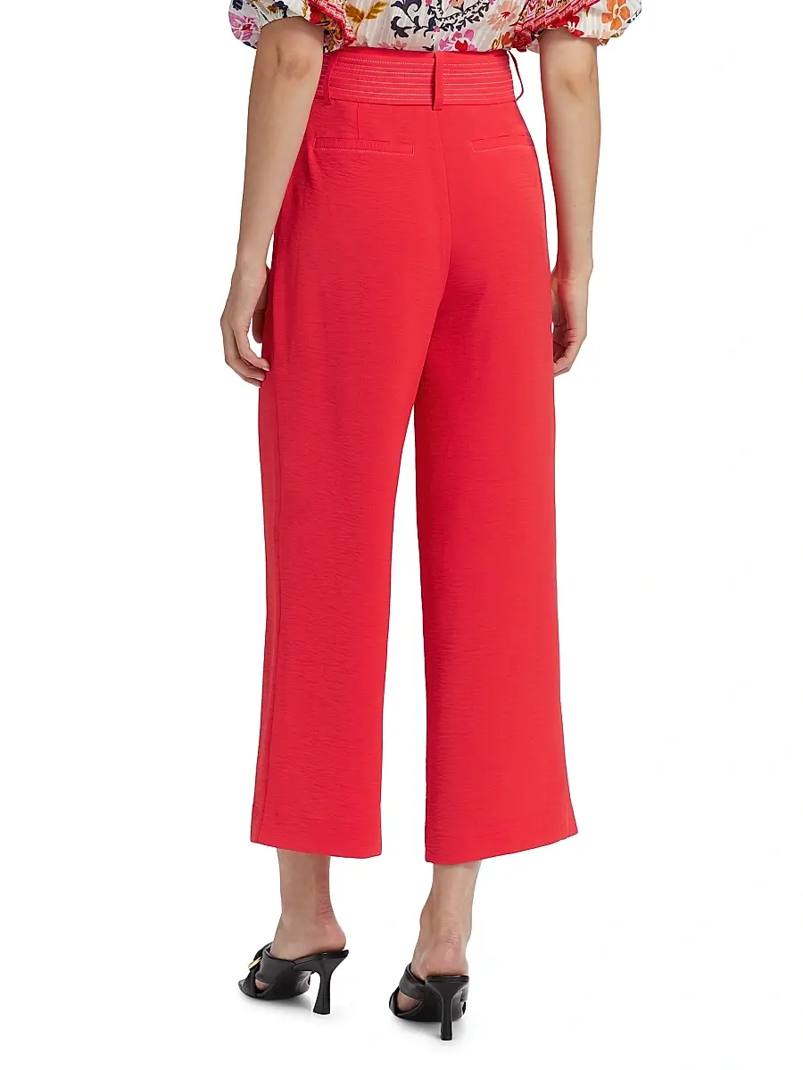 Ramy Brook Women's Belted High-Rise Pants | Thumbnail 5 Ramy Brook Women's Belted High-Rise Pants | Thumbnail 5