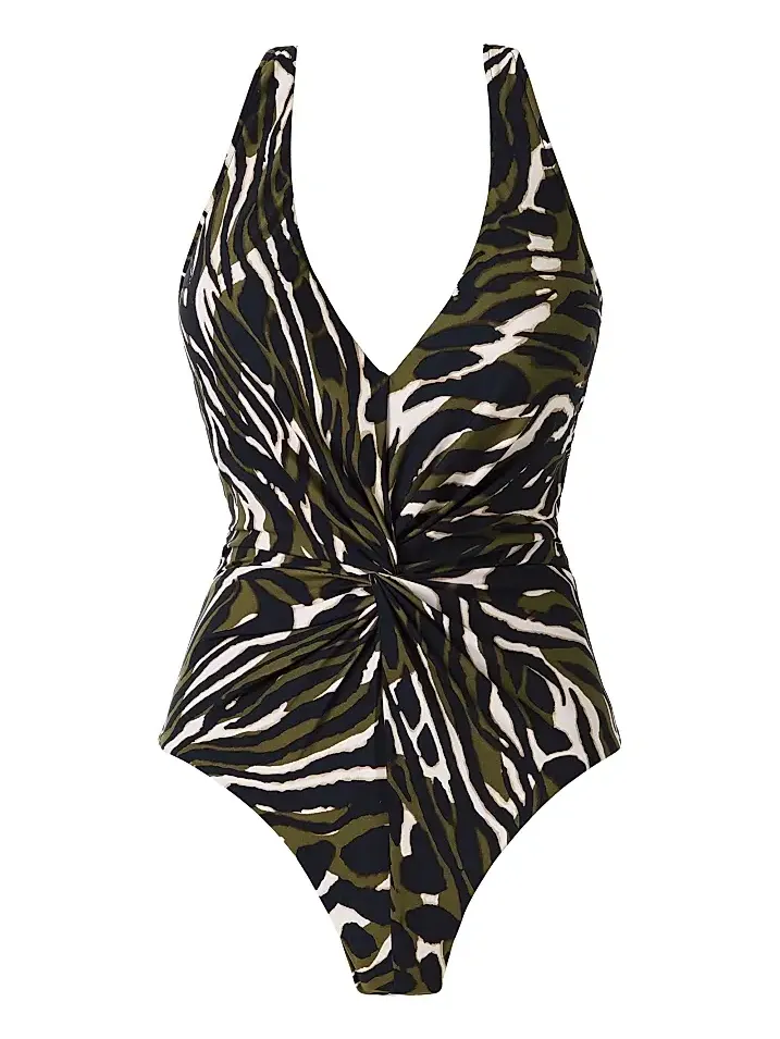 Women's Safari Sands Drew Printed One-Piece Swimsuit