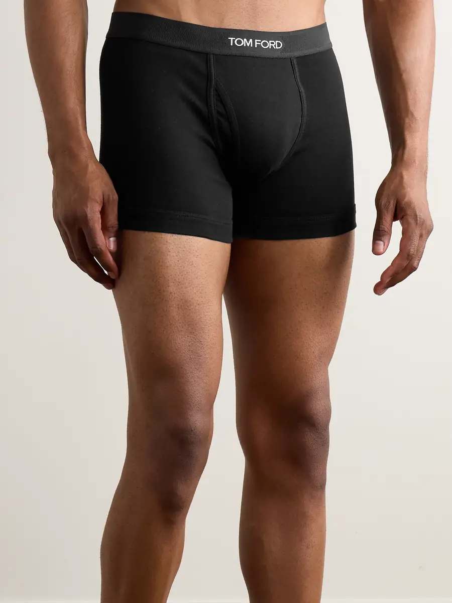 Tom Ford Two-Pack Stretch-Cotton Jersey Boxer Briefs - Men | Thumbnail 2 Tom Ford Two-Pack Stretch-Cotton Jersey Boxer Briefs - Men | Thumbnail 2
