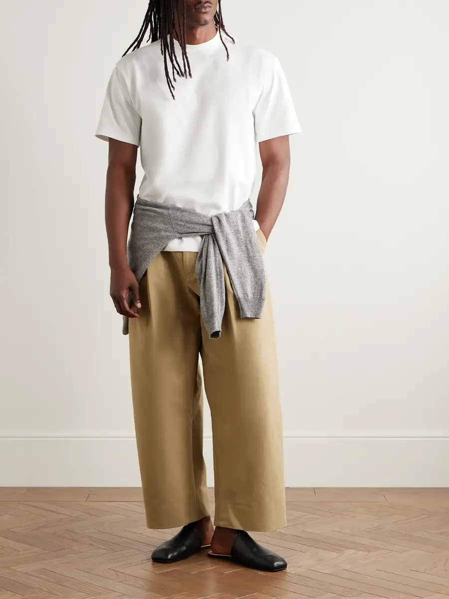 A.PRESSE Heavy Weight Cotton-Jersey T-Shirt - Men | Thumbnail 2