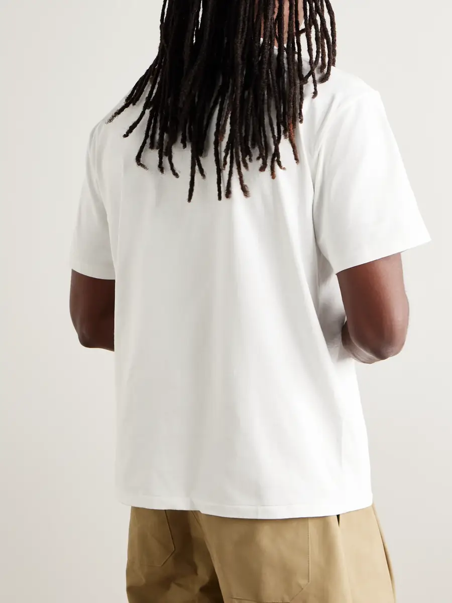 A.PRESSE Heavy Weight Cotton-Jersey T-Shirt - Men | Thumbnail 4