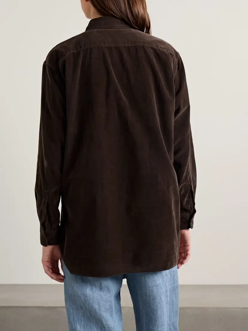 The Row Nesson Cotton-corduroy Shirt | Thumbnail 4 The Row Nesson Cotton-corduroy Shirt | Thumbnail 4