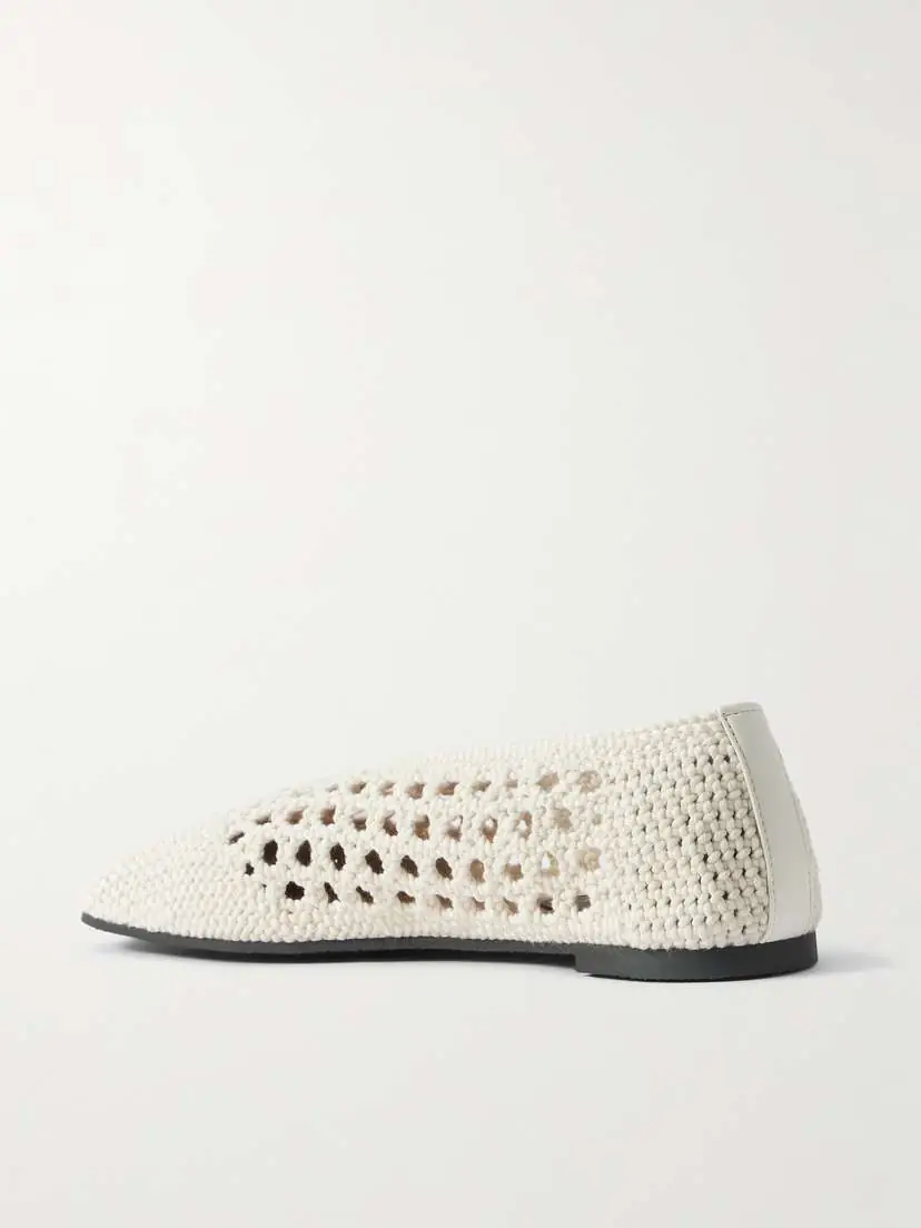Stella McCartney Ryder Day Crocheted Ballet Flats | Thumbnail 3