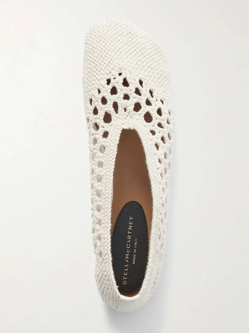 Stella McCartney Ryder Day Crocheted Ballet Flats | Thumbnail 5
