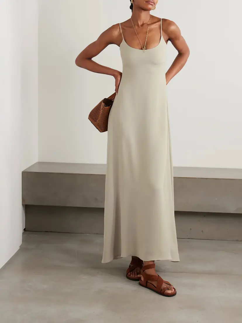 LESET Ari Crepe Maxi Dress | Thumbnail 2 LESET Ari Crepe Maxi Dress | Thumbnail 2
