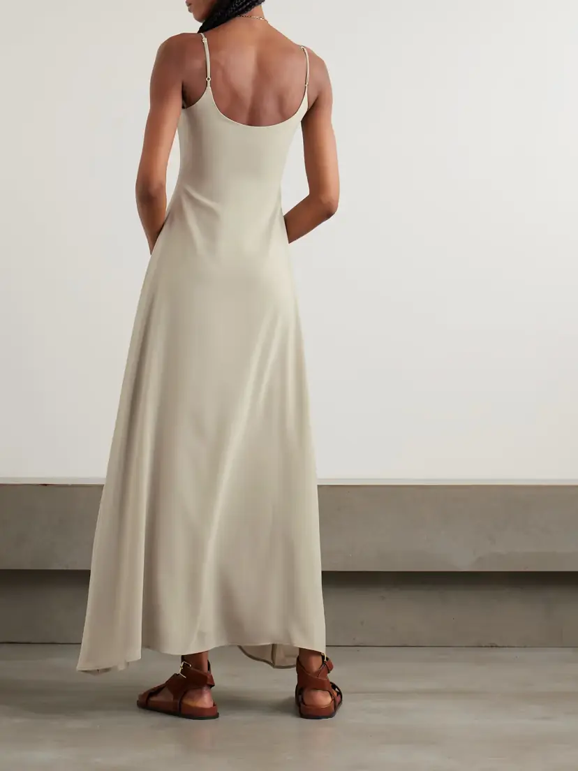 LESET Ari Crepe Maxi Dress | Thumbnail 3 LESET Ari Crepe Maxi Dress | Thumbnail 3