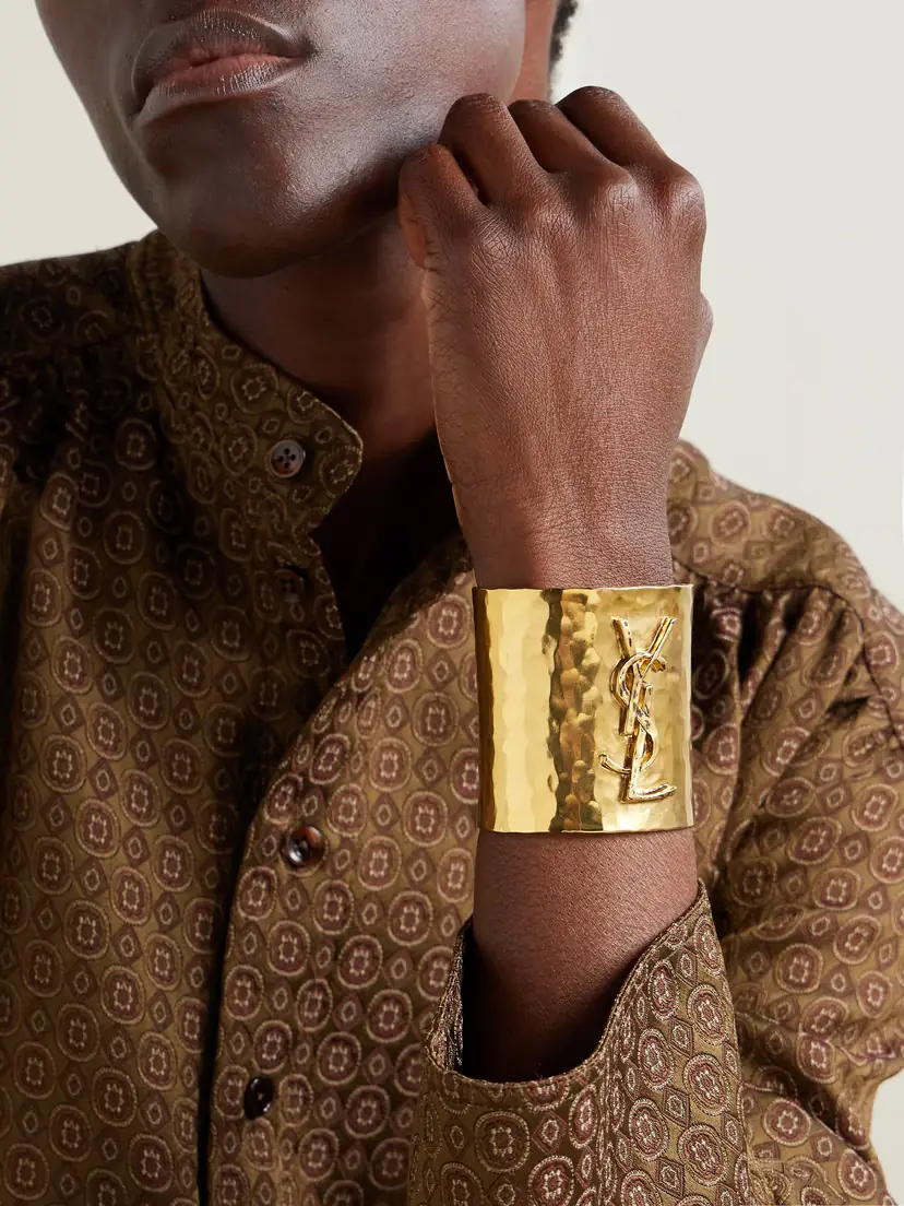 Saint Laurent Cassandre Gold-tone Cuff | Thumbnail 2 Saint Laurent Cassandre Gold-tone Cuff | Thumbnail 2