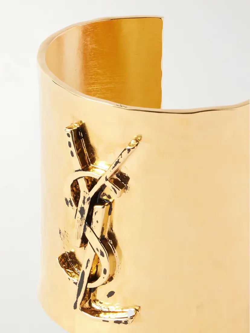 Saint Laurent Cassandre Gold-tone Cuff | Thumbnail 4 Saint Laurent Cassandre Gold-tone Cuff | Thumbnail 4