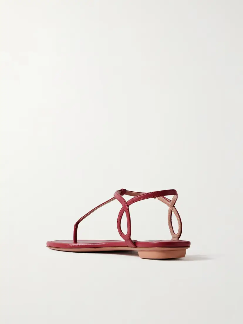 Aquazzura Almost Bare Leather Sandals | Thumbnail 3