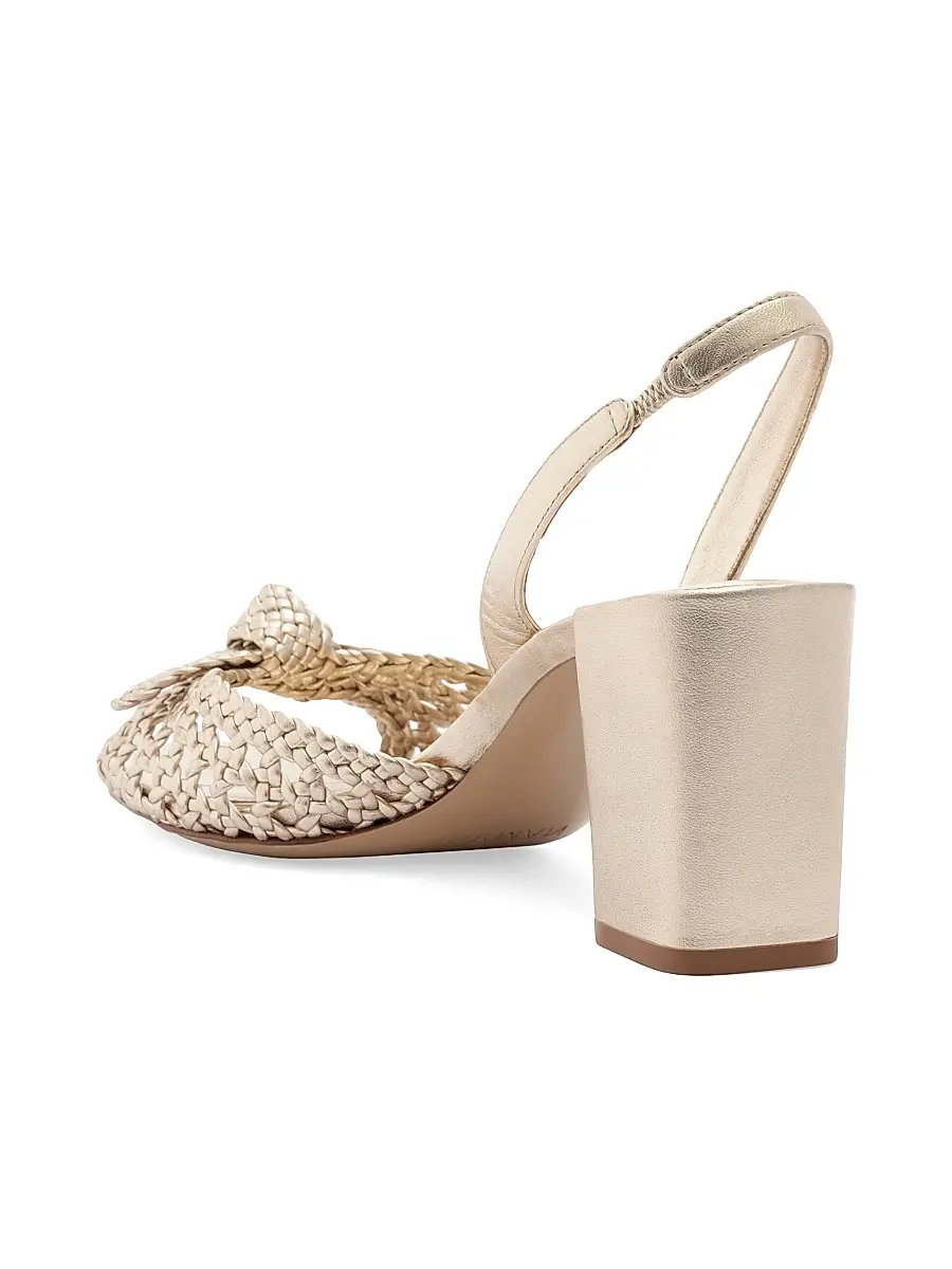 Alexandre Birman Women's Easy Clarita Tresse 70MM Leather Sandals | Thumbnail 4 Alexandre Birman Women's Easy Clarita Tresse 70MM Leather Sandals | Thumbnail 4