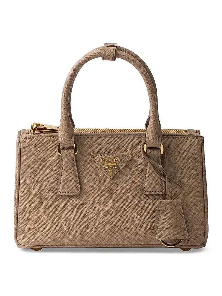 Women's Galleria Saffiano Leather Mini Top Handle Bag Women's Galleria Saffiano Leather Mini Top Handle Bag
