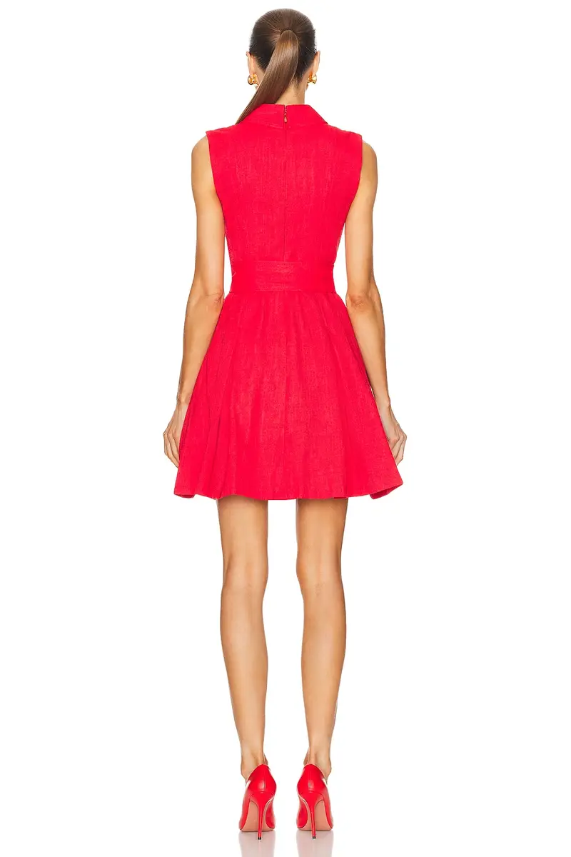 Carolina Herrera Pleated Mini Dress | Thumbnail 3 Carolina Herrera Pleated Mini Dress | Thumbnail 3