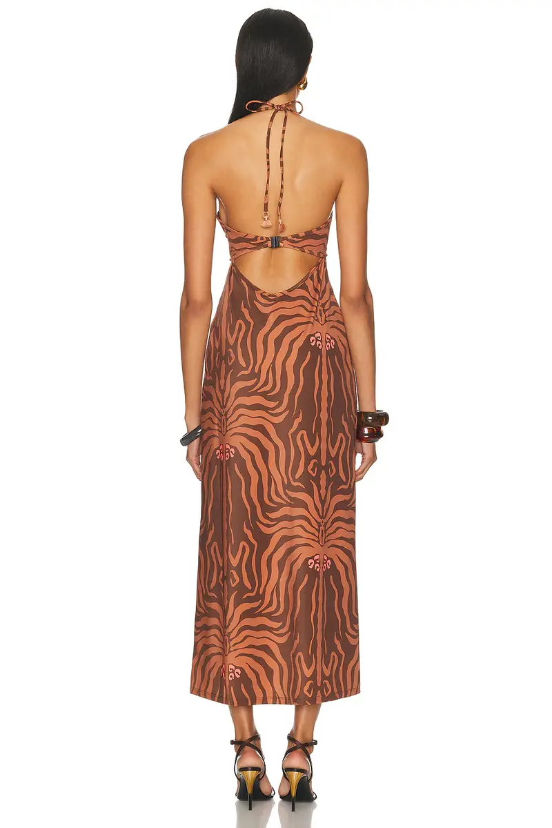 Johanna Ortiz Jungle Palms Midi Dress | Thumbnail 3 Johanna Ortiz Jungle Palms Midi Dress | Thumbnail 3