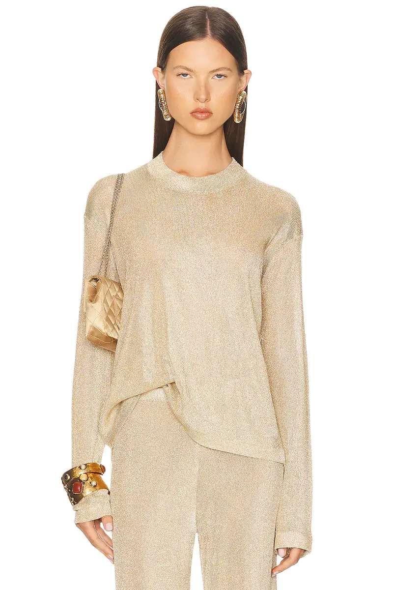 SEROYA Hana Metallic Top | Image 1 SEROYA Hana Metallic Top | Image 1