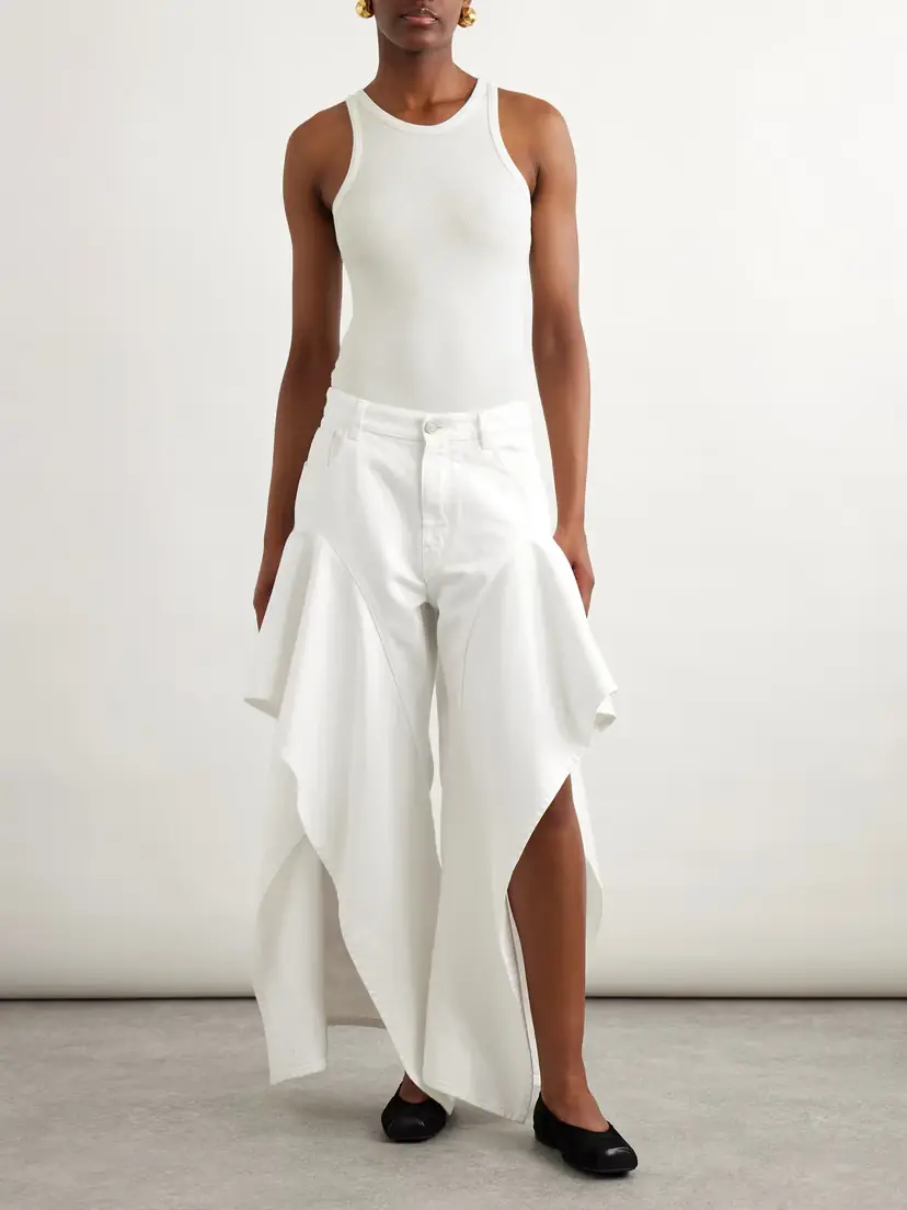 Alaïa Ribbed-knit Bodysuit | Thumbnail 2 Alaïa Ribbed-knit Bodysuit | Thumbnail 2