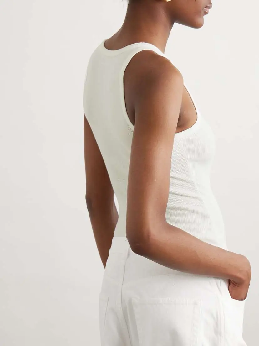 Alaïa Ribbed-knit Bodysuit | Thumbnail 3 Alaïa Ribbed-knit Bodysuit | Thumbnail 3