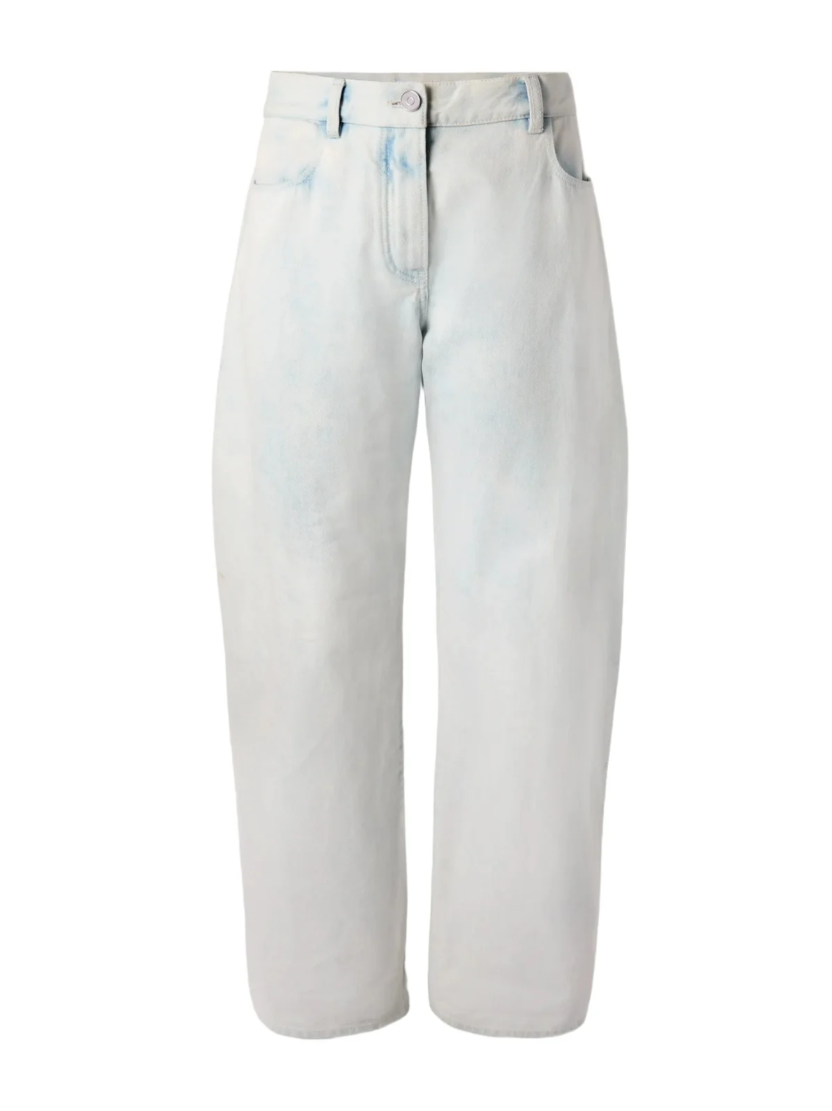 Low-rise Barrel-leg Jeans