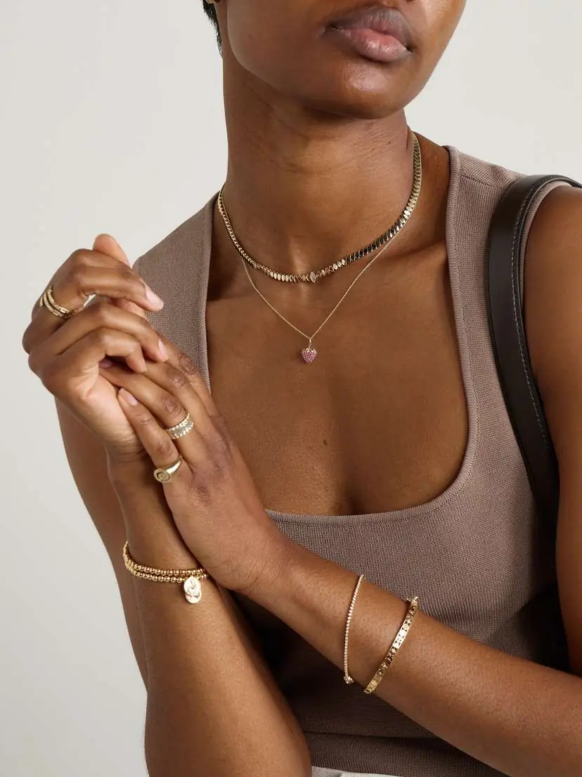 Sydney Evan Strawberry 14-karat Gold Ruby Necklace | Thumbnail 5 Sydney Evan Strawberry 14-karat Gold Ruby Necklace | Thumbnail 5