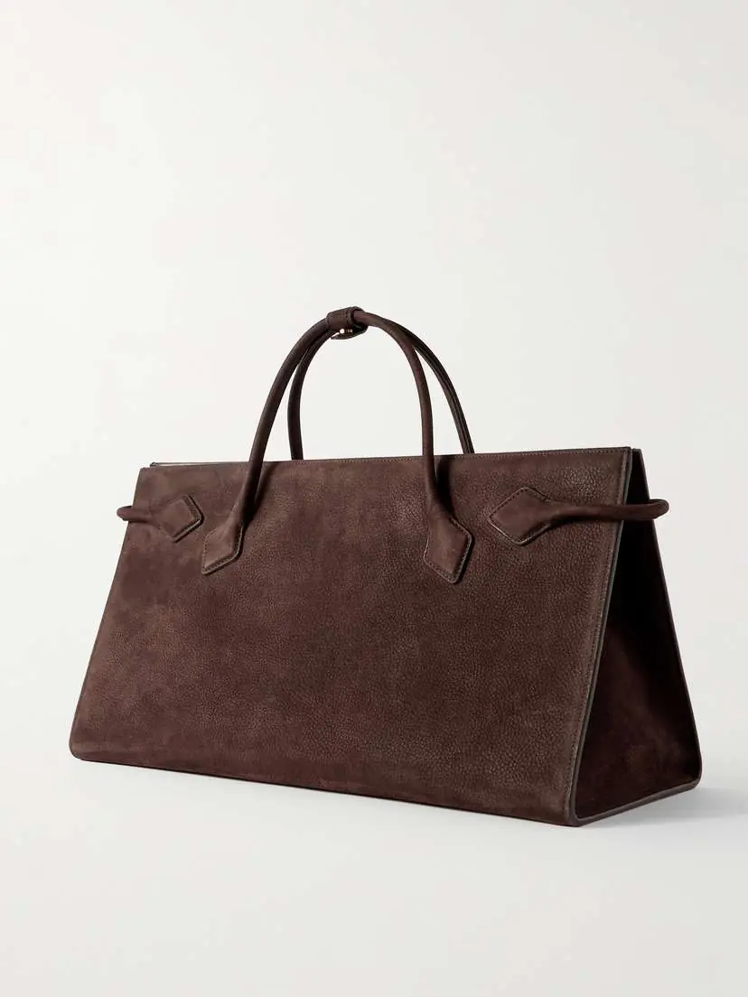 ALAÏA East West Nubuck Tote | Thumbnail 3 ALAÏA East West Nubuck Tote | Thumbnail 3