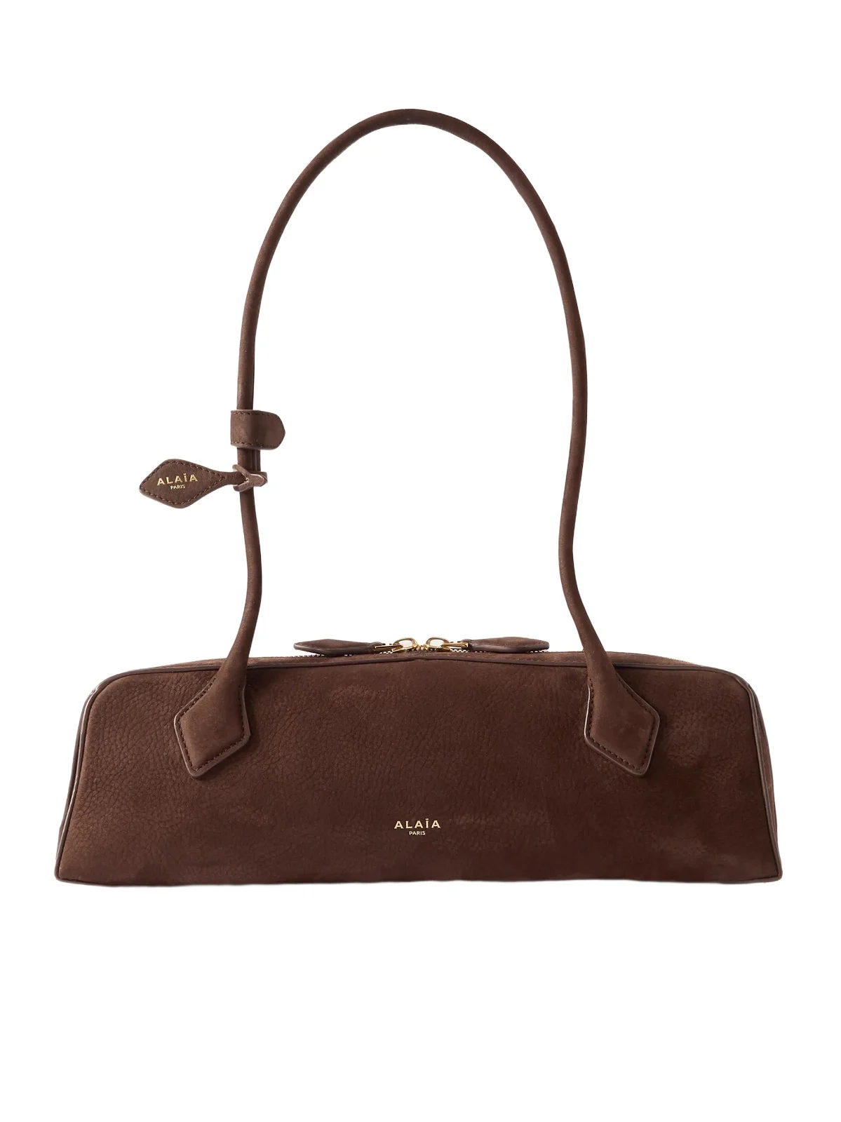 Le Teckel Medium Nubuck Shoulder Bag Le Teckel Medium Nubuck Shoulder Bag