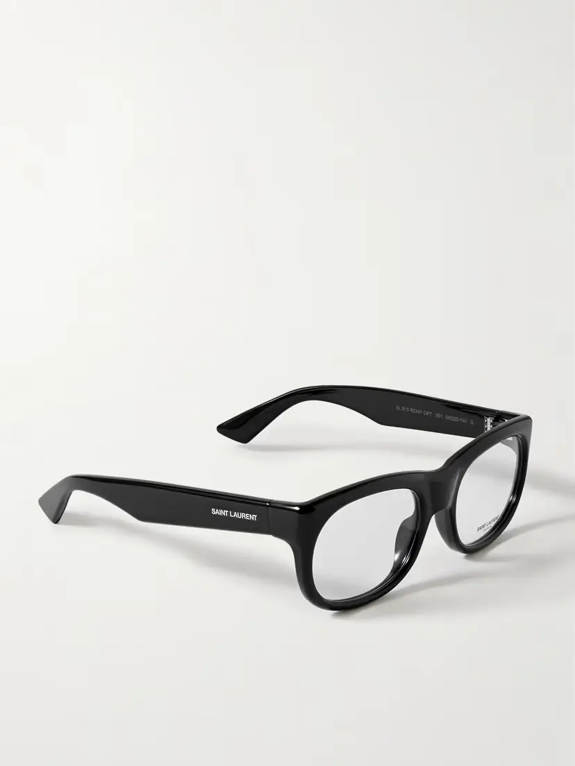 Saint Laurent Eyewear Romy D-frame Acetate Optical Glasses | Thumbnail 3 Saint Laurent Eyewear Romy D-frame Acetate Optical Glasses | Thumbnail 3