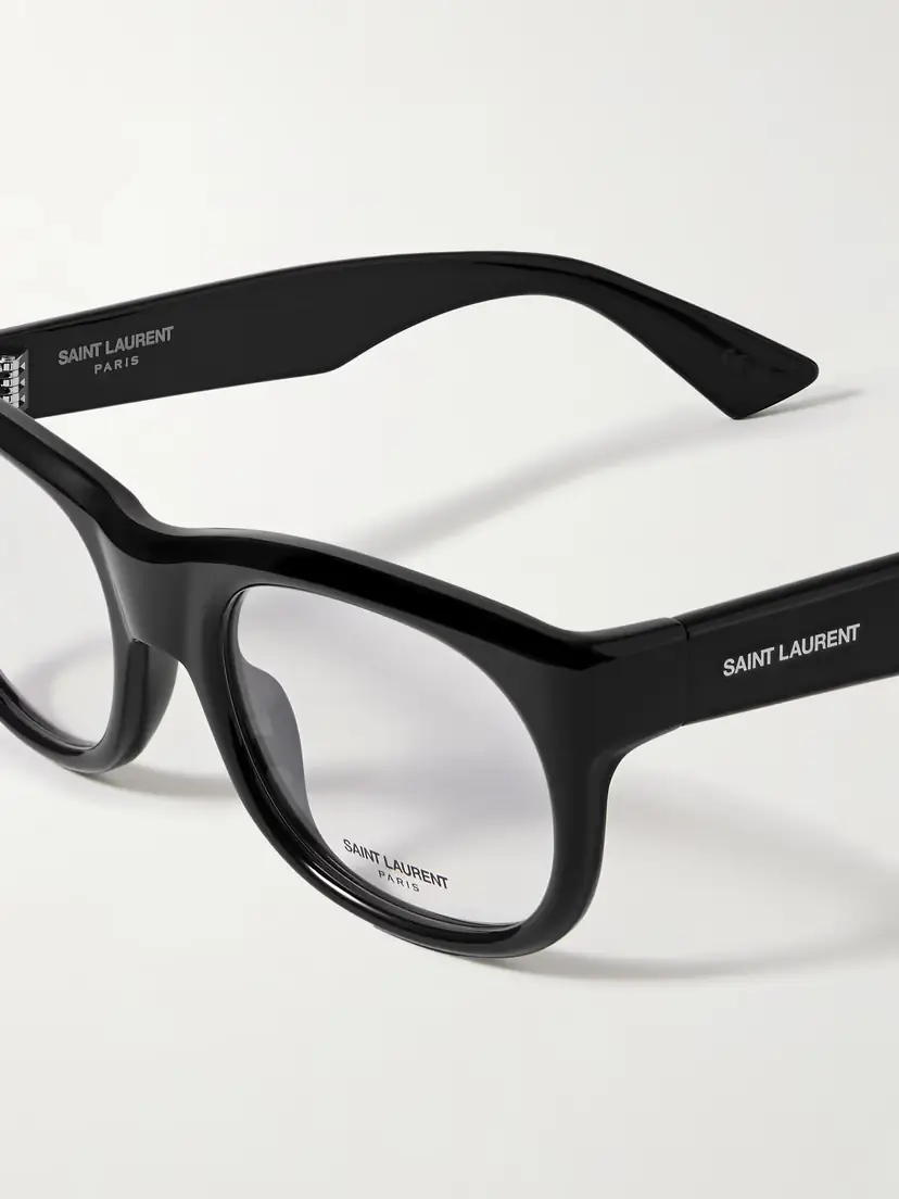 Saint Laurent Eyewear Romy D-frame Acetate Optical Glasses | Thumbnail 4 Saint Laurent Eyewear Romy D-frame Acetate Optical Glasses | Thumbnail 4