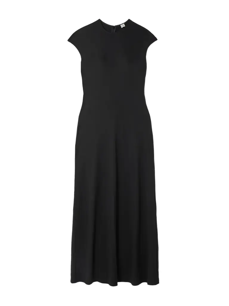 TOTEME Garderob Stretch-jersey Midi Dress | Image 1 TOTEME Garderob Stretch-jersey Midi Dress | Image 1