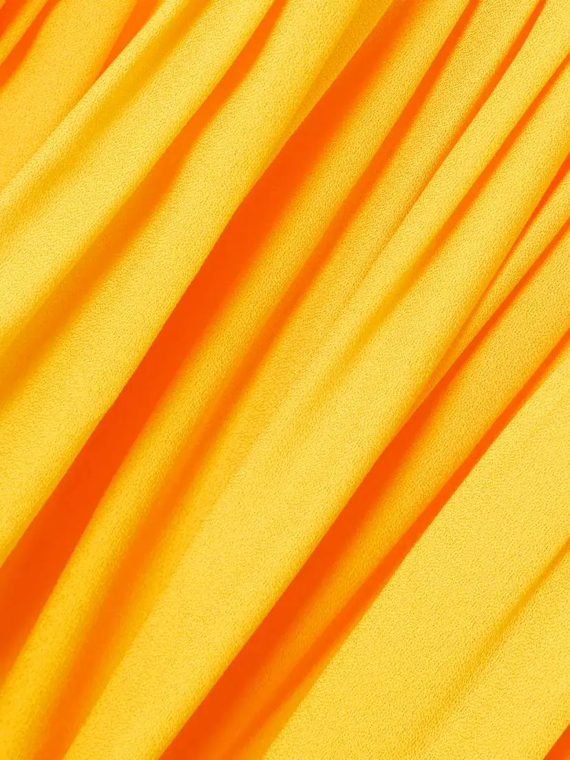 Proenza Schouler Tala Pleated Georgette Halterneck Maxi Dress | Thumbnail 4 Proenza Schouler Tala Pleated Georgette Halterneck Maxi Dress | Thumbnail 4