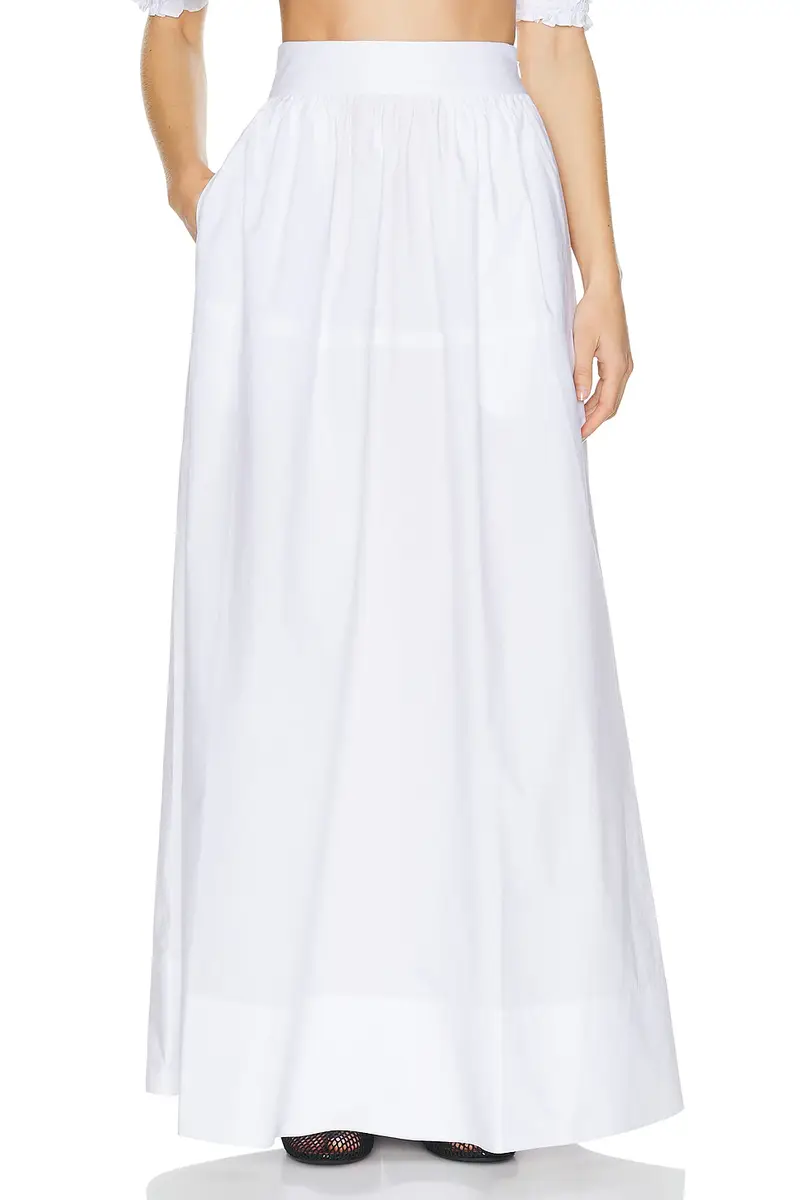 Helsa Poplin Maxi Skirt | Image 1 Helsa Poplin Maxi Skirt | Image 1