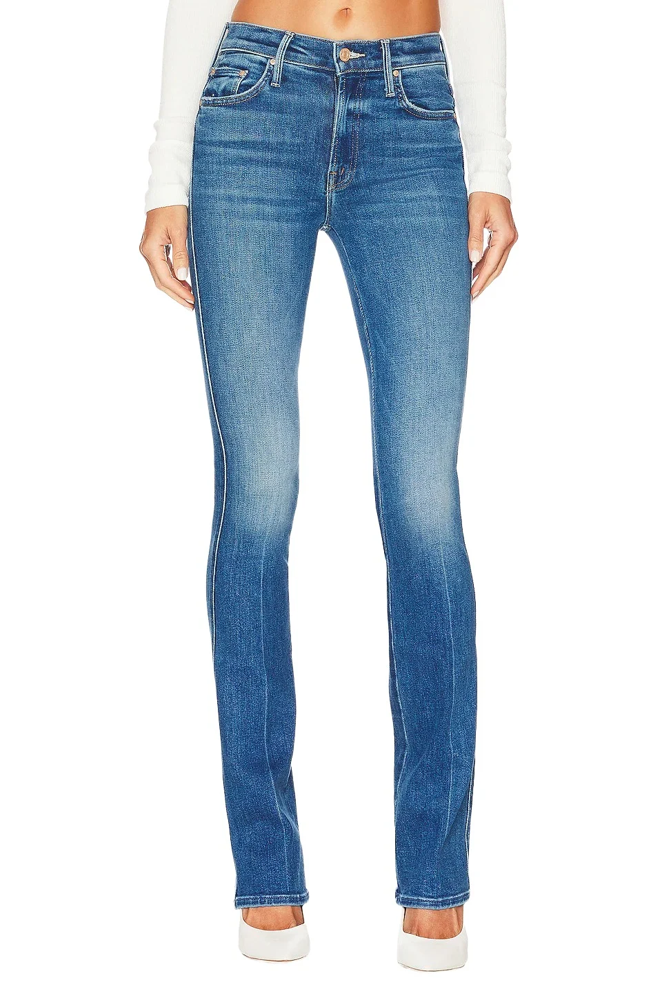 The Double Insider Heel Jeans The Double Insider Heel Jeans