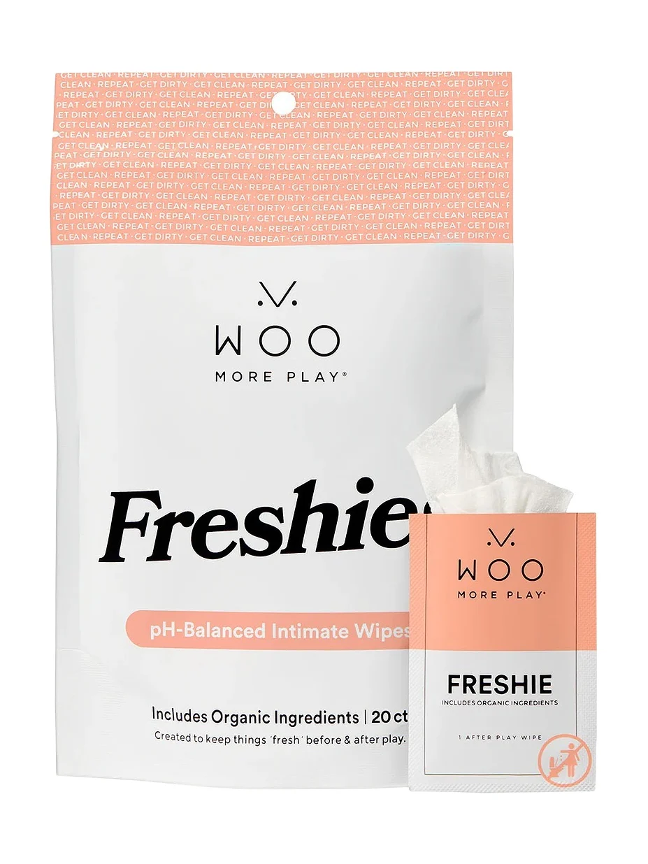 Woo More Play Freshies Feminine Wipes 20ct