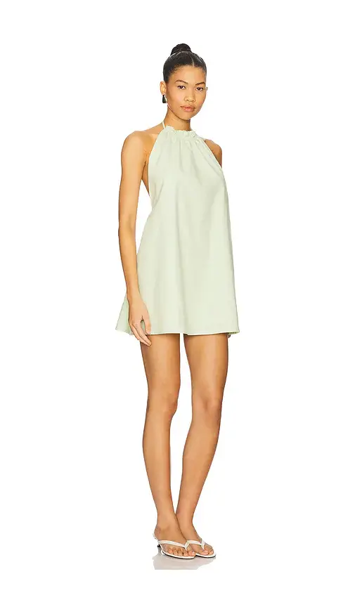 SNDYS Alysse Halter Mini Dress | Thumbnail 2