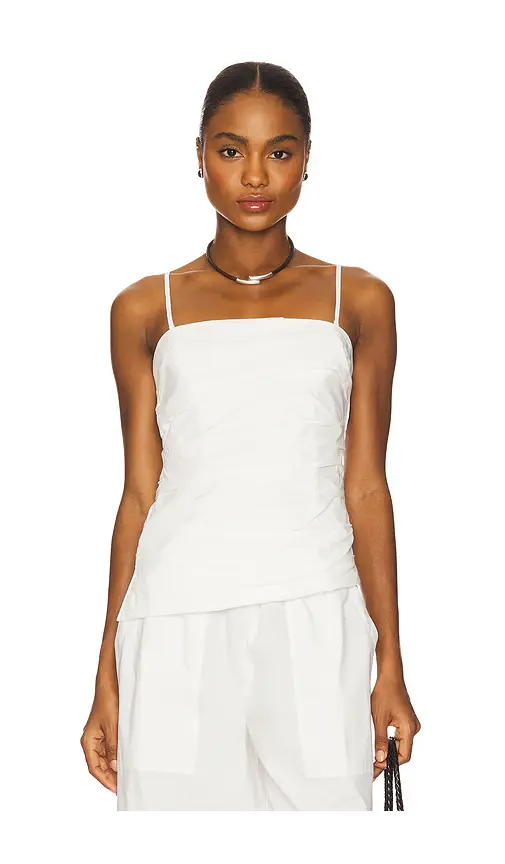 Simkhai Emerson Ruched Bustier Top | Thumbnail 2