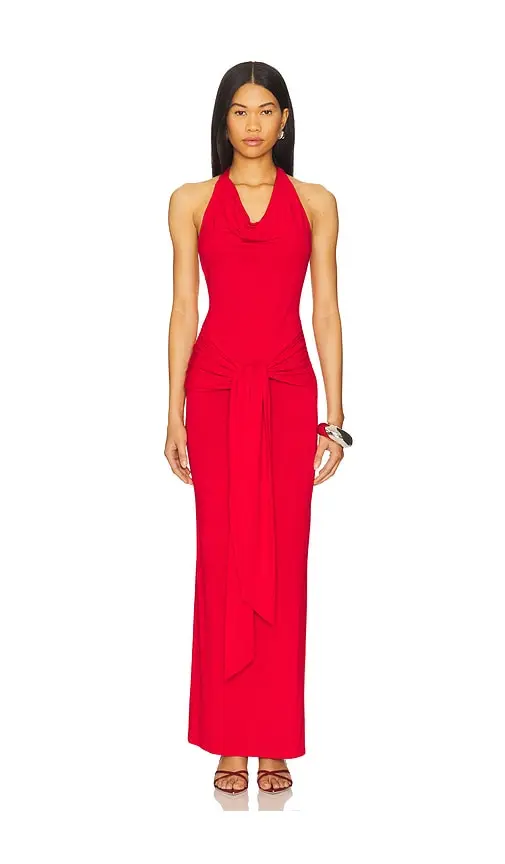 superdown Mariza Halter Maxi Dress | Image 1 superdown Mariza Halter Maxi Dress | Image 1