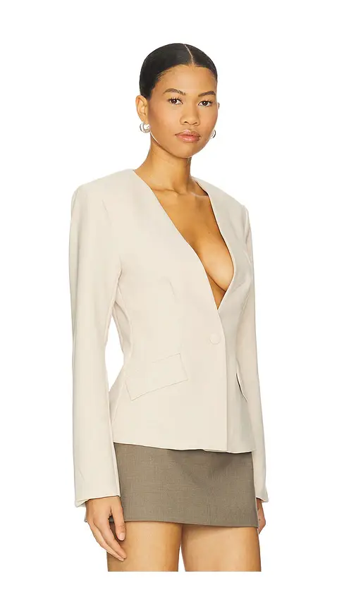 ALL THE WAYS Elizabeth Deep V Blazer | Thumbnail 2
