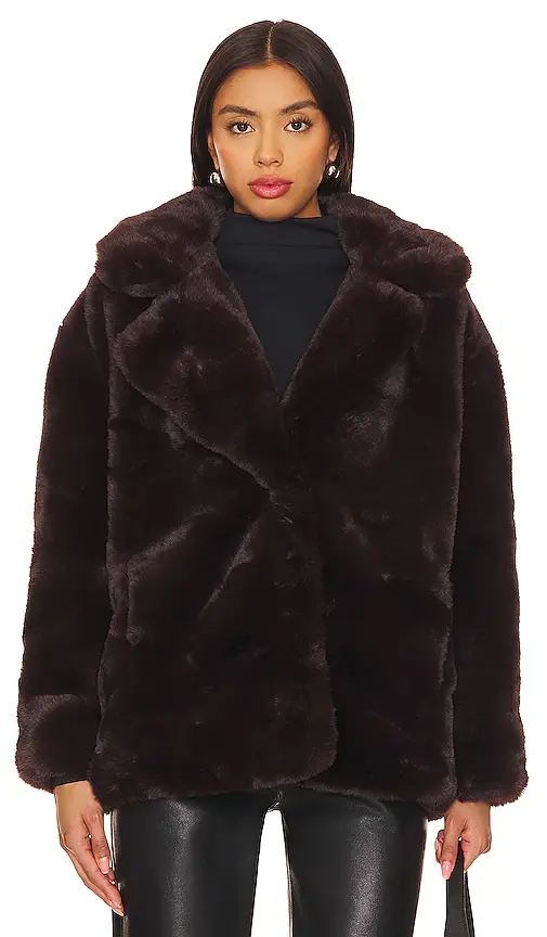 BLANKNYC Faux Fur Coat | Thumbnail 2