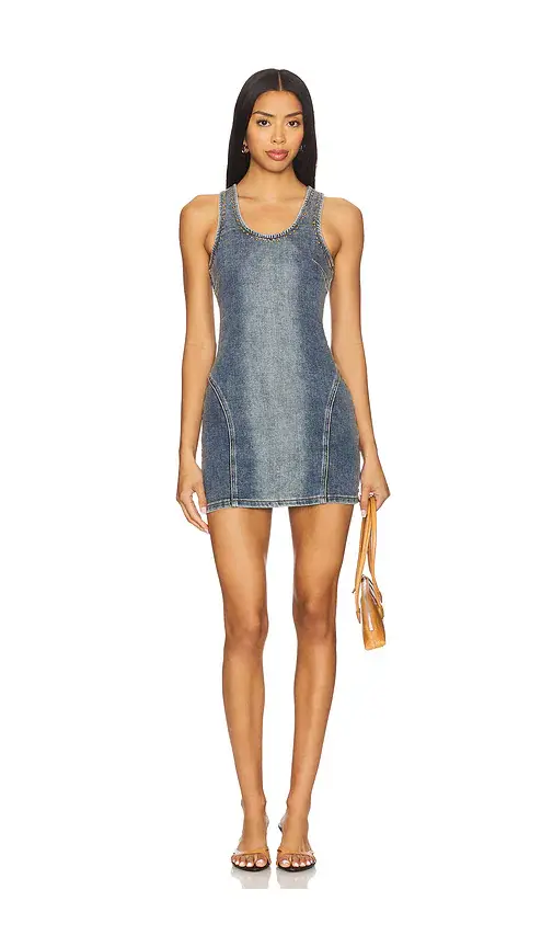 One Teaspoon Denim Mini Dress | Image 1 One Teaspoon Denim Mini Dress | Image 1