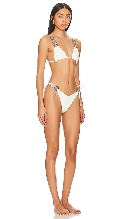 Saudade White Rainbow Bikini Set | Thumbnail 2 Saudade White Rainbow Bikini Set | Thumbnail 2