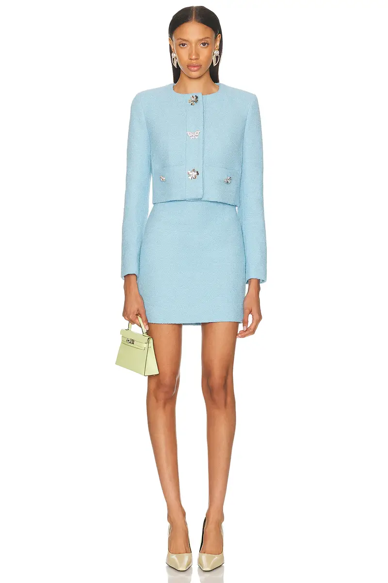 Oscar de la Renta Tweed Jacket | Thumbnail 4 Oscar de la Renta Tweed Jacket | Thumbnail 4