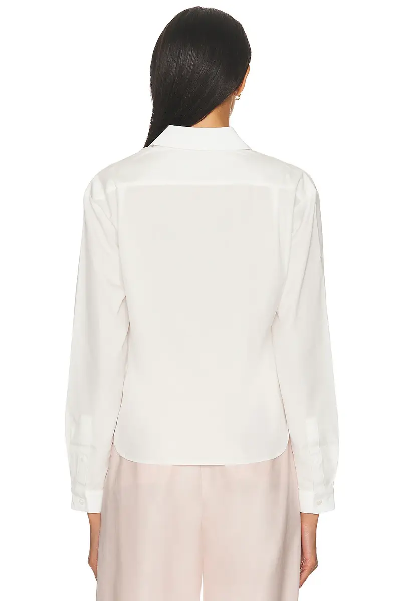 RENGGLI Cropped Long Sleeve Button Up Top | Thumbnail 3 RENGGLI Cropped Long Sleeve Button Up Top | Thumbnail 3