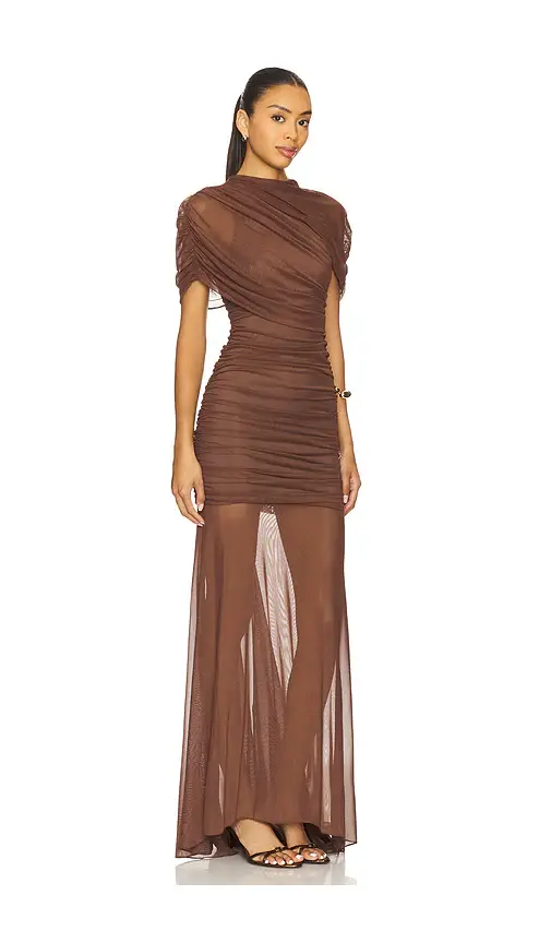 Amanda Uprichard x REVOLVE Evianna Mesh Gown | Thumbnail 2 Amanda Uprichard x REVOLVE Evianna Mesh Gown | Thumbnail 2