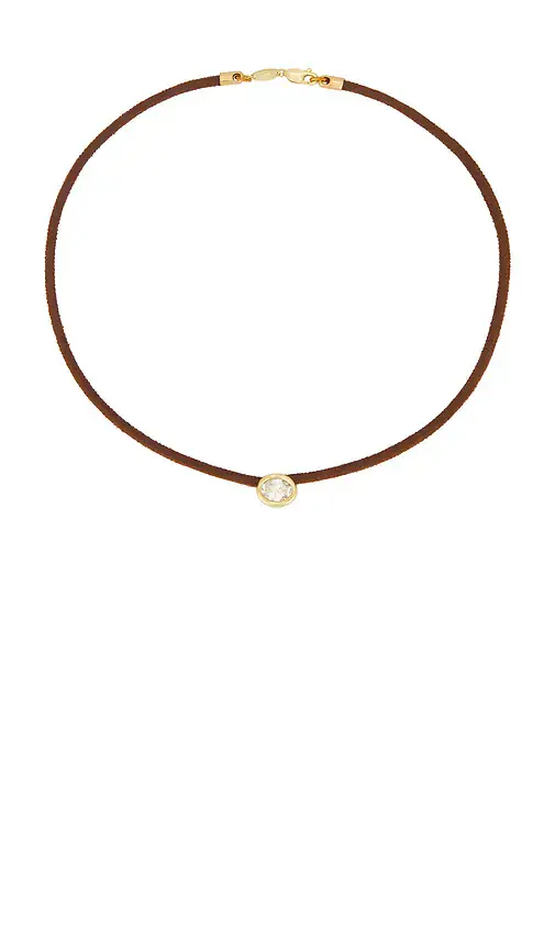 Shashi Lasso Solitaire Necklace