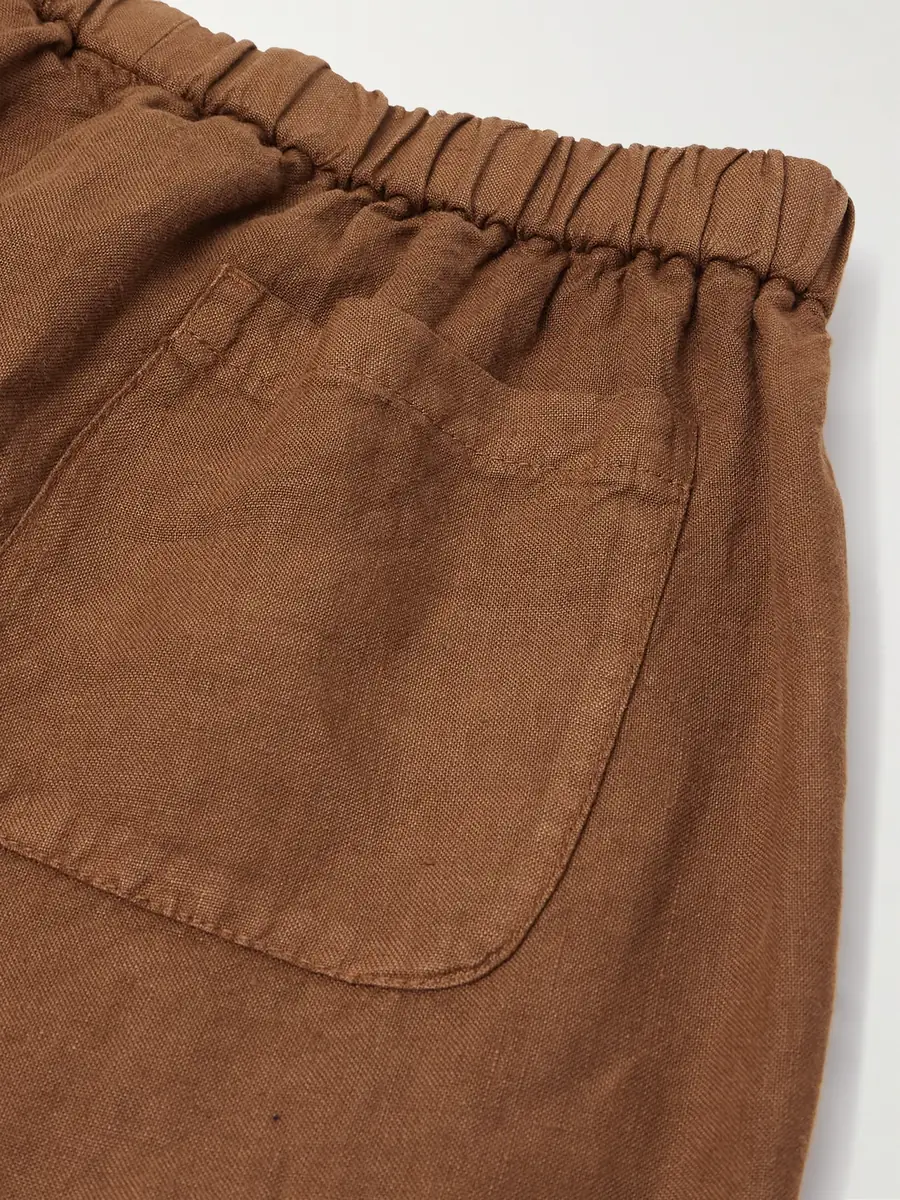 Boglioli Tapered Linen Trousers - Men | Thumbnail 5 Boglioli Tapered Linen Trousers - Men | Thumbnail 5