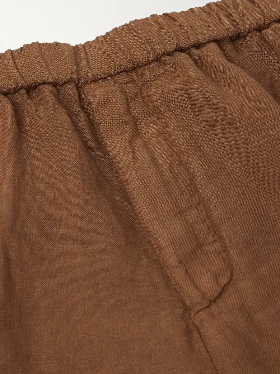 Boglioli Tapered Linen Trousers - Men | Thumbnail 6 Boglioli Tapered Linen Trousers - Men | Thumbnail 6